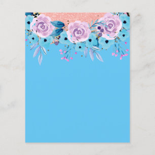 Design-OWN Girly Party-Veranstaltung zum Geburtsta Flyer