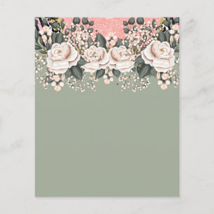 Design-OWN Girly Party-Veranstaltung zum Geburtsta Flyer