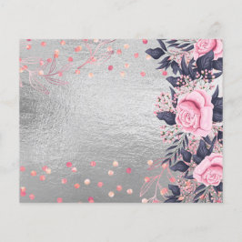 Design OWN Rosegold Metallic Event Business Flyer