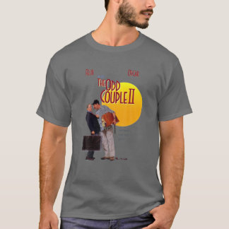 Design Paar Two Man Talk Poster Odds Comedy T-Shirt