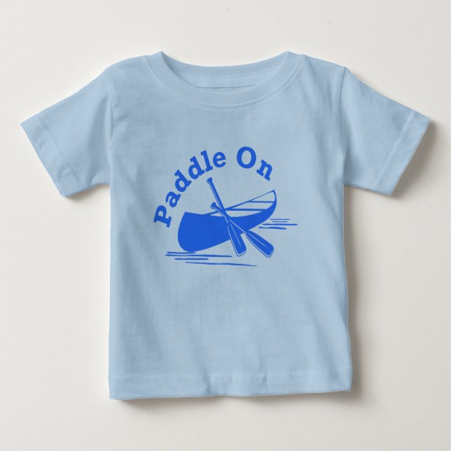 Design-Paddel - Baby Fine Jersey T - Shirt (Vorderseite)