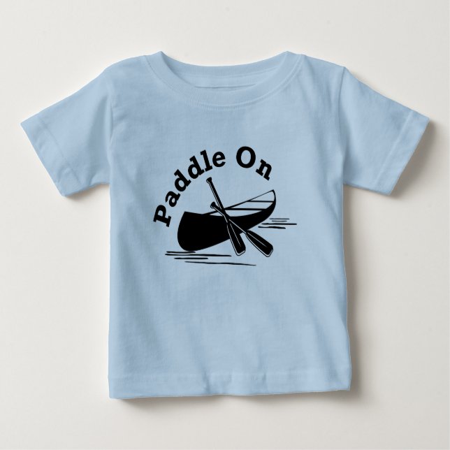 Design-Paddel - Baby Fine Jersey T - Shirt (Vorderseite)