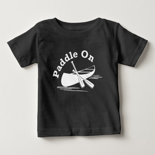 Design-Paddel - Baby Fine Jersey T - Shirt (Vorderseite)