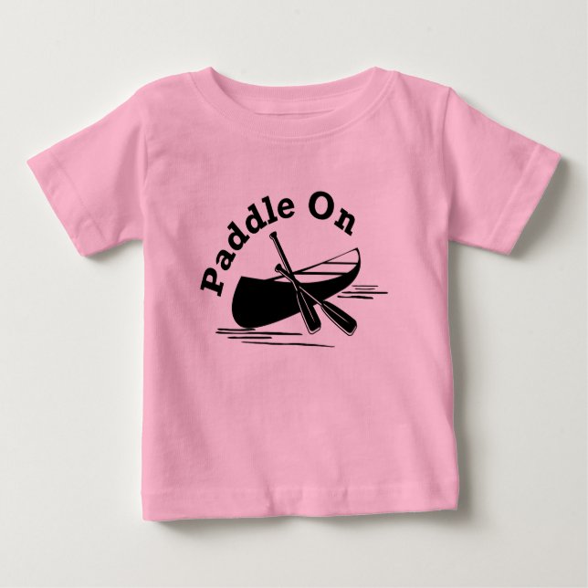 Design-Paddel - Baby Fine Jersey T - Shirt (Vorderseite)