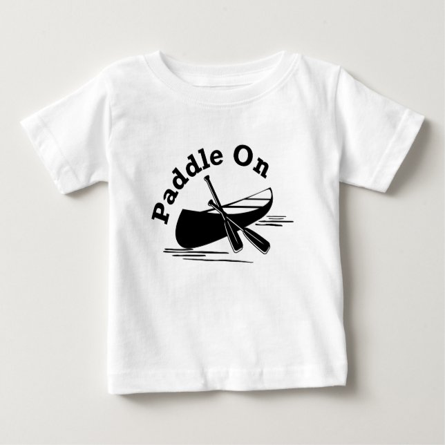 Design-Paddel - Baby Fine Jersey T - Shirt (Vorderseite)