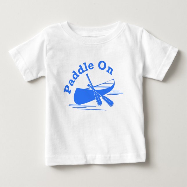 Design-Paddel - Baby Fine Jersey T - Shirt (Vorderseite)