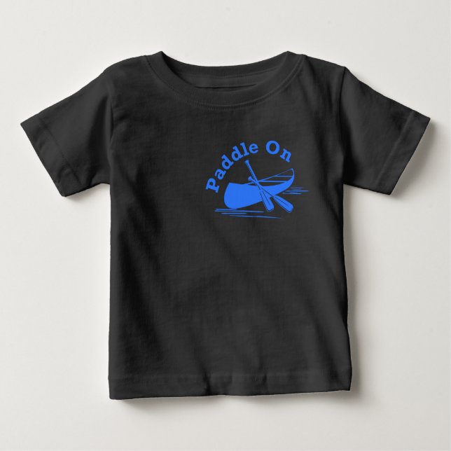 Design-Paddel - Baby Fine Jersey T - Shirt (Vorderseite)