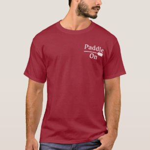 Design-Paddel - Dark-T - Shirt für Männer