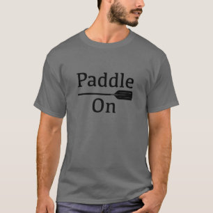 Design-Paddel - Dark-T - Shirt für Männer