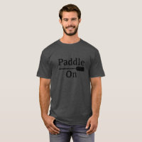 Design-Paddel - Dark-T - Shirt für Männer