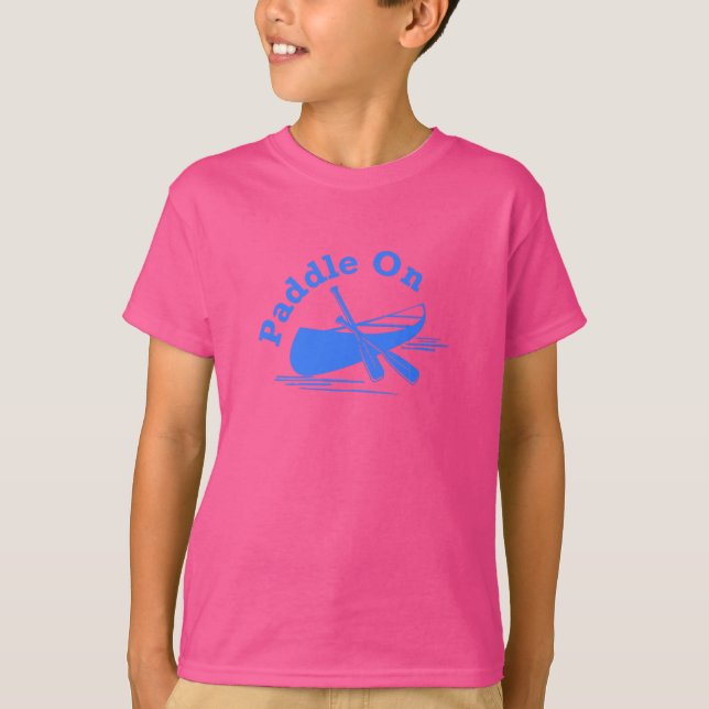 Design-Paddel - Kids-T - Shirt (Vorderseite)