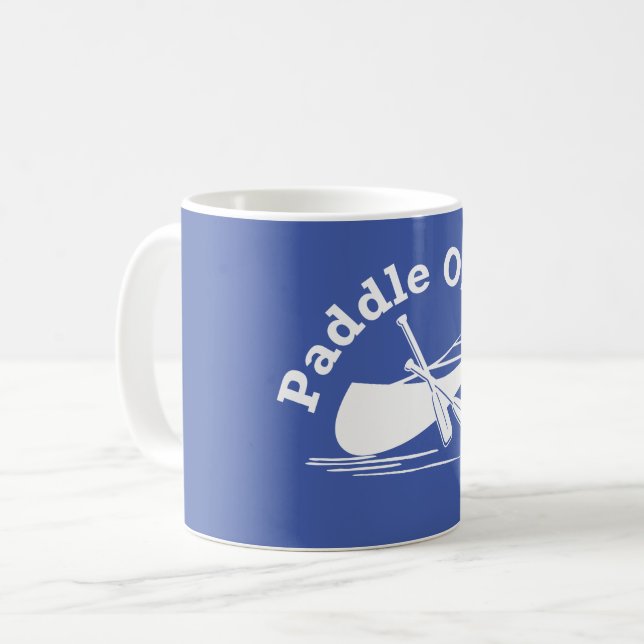 Design-Paddel - Klassische Tasse (Vorderseite Links)