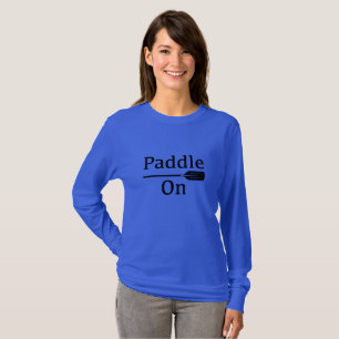 Design-Paddel - Langschlauch-T - Shirt