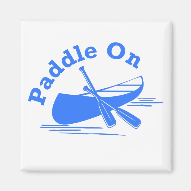 Design-Paddel - Square Magnet (Vorne)