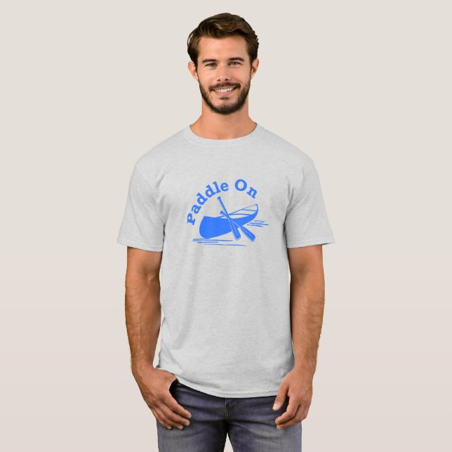 Design-Paddel - T - Shirt für Männer (Vorne ganz)