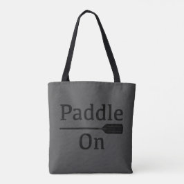 Design-Paddel - Volldrucktasche, Mittel