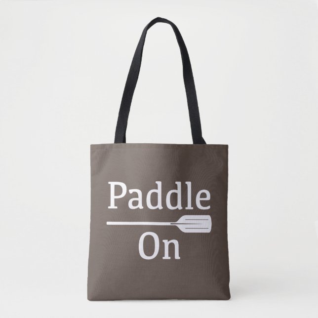 Design-Paddel - Volldrucktasche, Mittel (Vorderseite)
