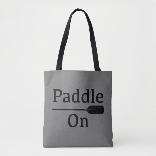 Design-Paddel - Volldrucktasche, Mittel (Vorderseite)