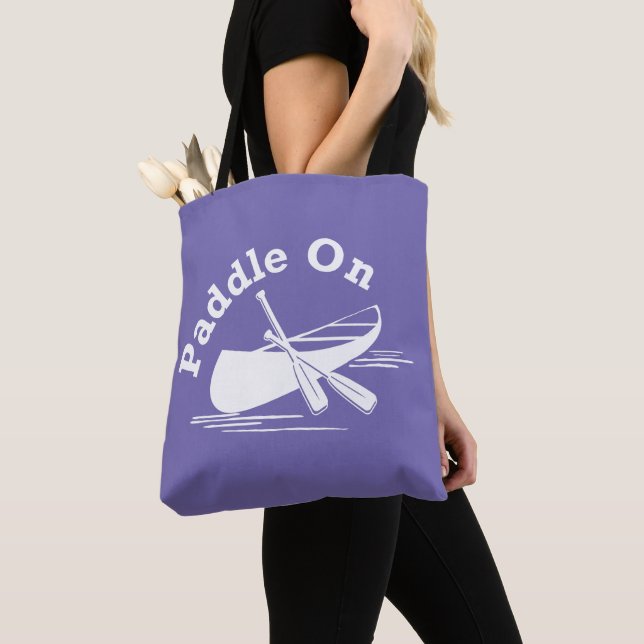 Design-Paddel - Volldrucktasche, Mittel (Von Nahem)