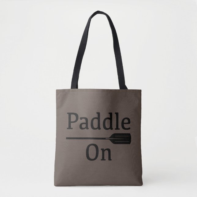 Design-Paddel - Volldrucktasche, Mittel (Vorderseite)