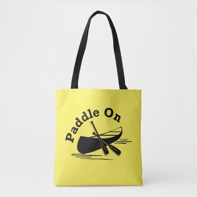 Design-Paddel - Volldrucktasche, Mittel (Vorderseite)