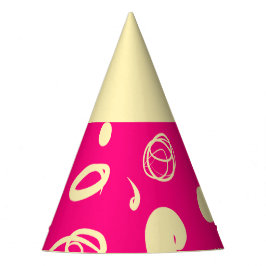 Design-Party-Hut für lineare Muster und Flecken Partyhütchen