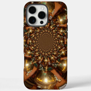 Design-Patterns für Silber und Gold iPhone 16 Pro Max Hülle