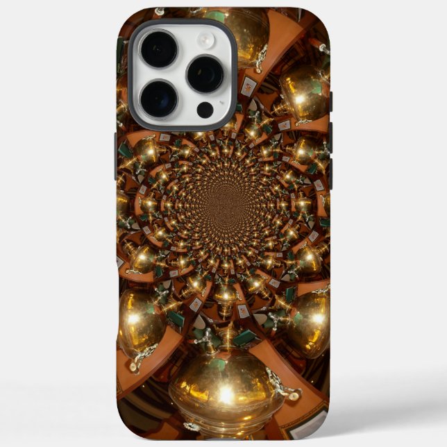 Design-Patterns für Silber und Gold Case-Mate iPhone Hülle (Rückseite)