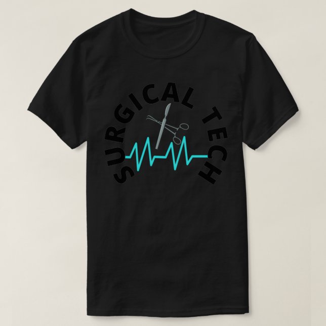Design & Pflegepersonal der Chirurgischen Technike T-Shirt (Design vorne)