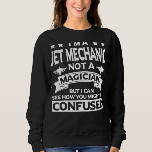 Design Phantastischer Jet-Mechanik Sweatshirt