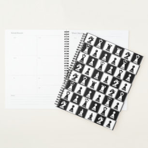 Design-Plan für Schachfiguren Planer