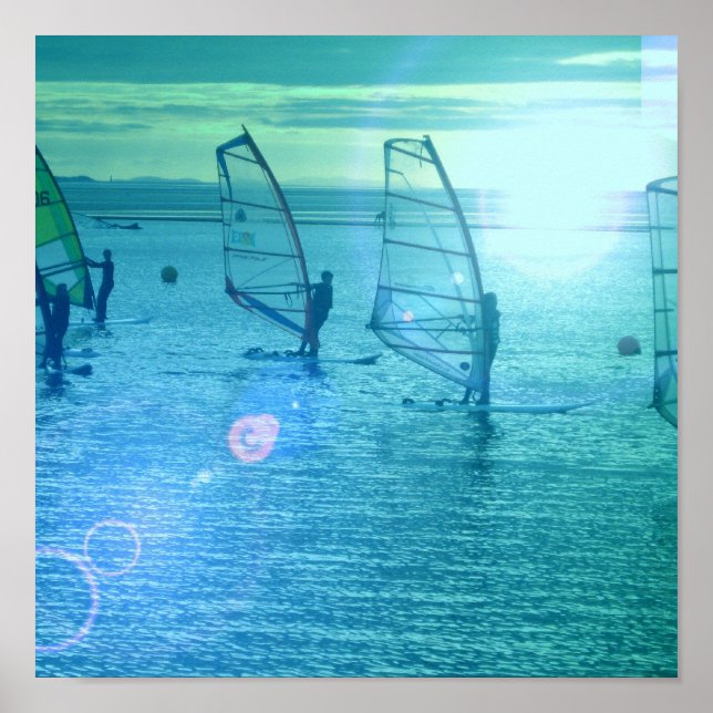 Design-Poster für Windsurfing Poster (Vorne)