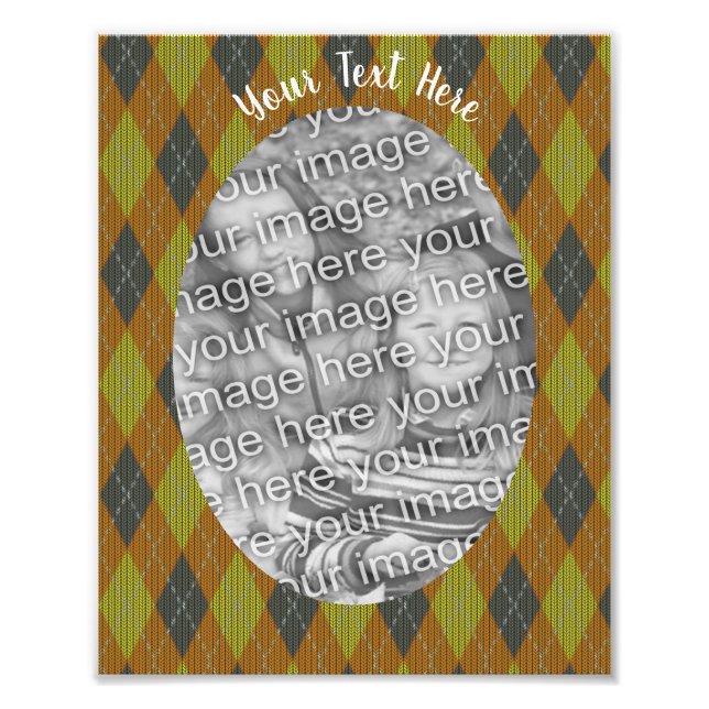 Design-Rahmen für die grüne Raute Foto Pri (Vorne)