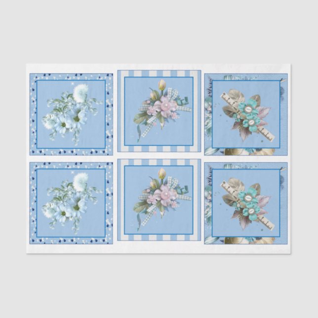 Design-Reihe für den Hafen von Nautic 13 Seidenpapier (Vorderseite)