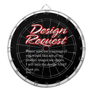 Design Request Dart Board Dartscheibe