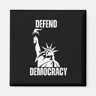 Design rett Demokratie 2025 Magnet