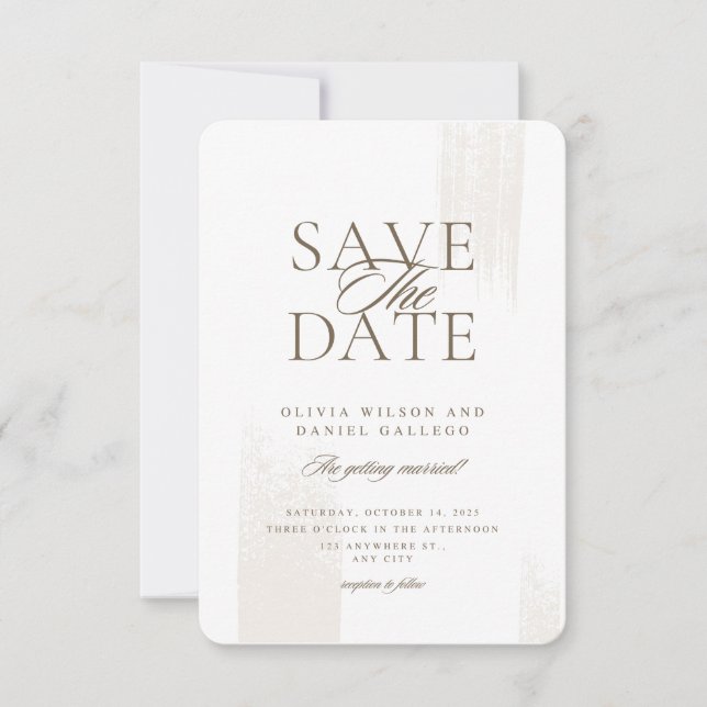 Design Save the Date (Vorderseite)
