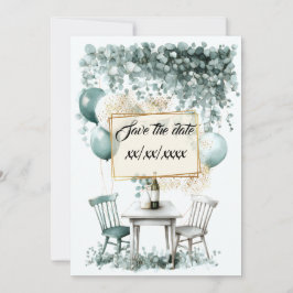 Design Save the Green Date Einladung