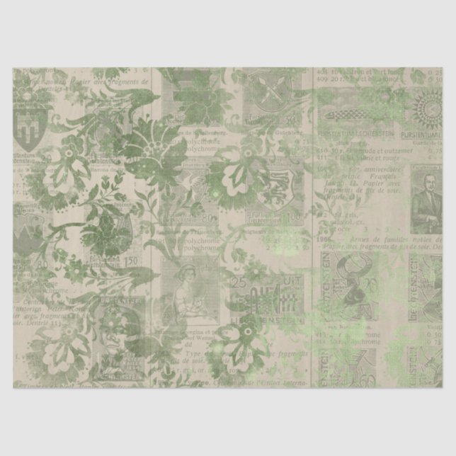 Design-Serie 23 von Ephemera Seidenpapier (Vorderseite)