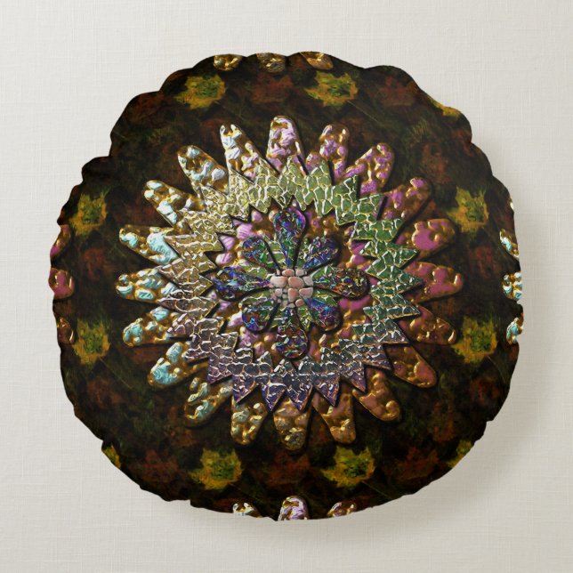 Design sierkussen rond P26 Rundes Kissen (Vorderseite)