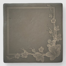 Design-Stil aus Stein-Untersetzer