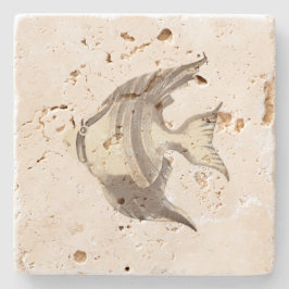 Design-Stil aus Stein-Untersetzer Steinuntersetzer