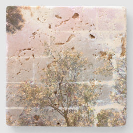 Design-Stil aus Stein-Untersetzer Steinuntersetzer