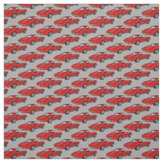 Design-Stoff für Red Corvette Stoff