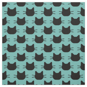 Design-Stoff für Schwarze Katzen Stoff