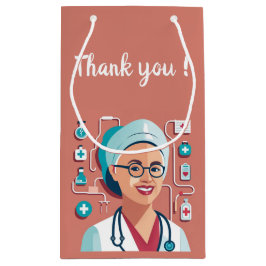 design sympa pour remercier les infirmières kleine geschenktüte