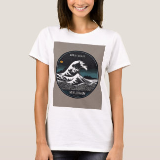 "Design-T - Shirt für lebendige Surfer-Rides - Fet