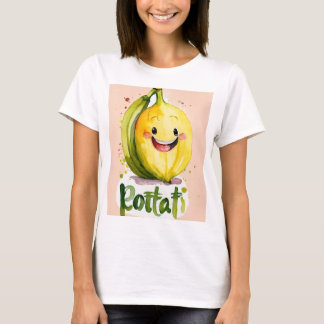 "Design-T - Shirt für Niedliche Bananen - Spaß und