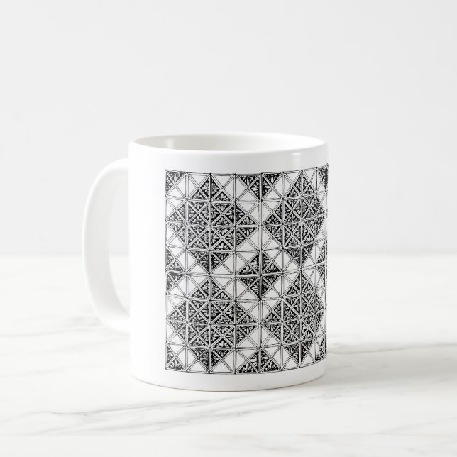 Design-Tasse Kaffeetasse (Vorderseite Links)