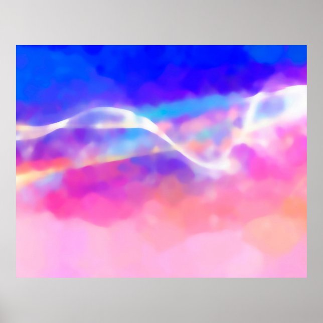 Design Textur digitale Kunst Hintergrund abstrakt  Poster (Vorne)